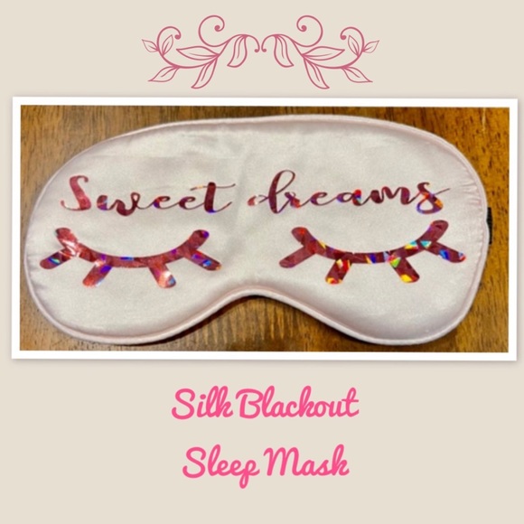 Custom Silk Blackout Sleep Mask - Picture 1 of 1